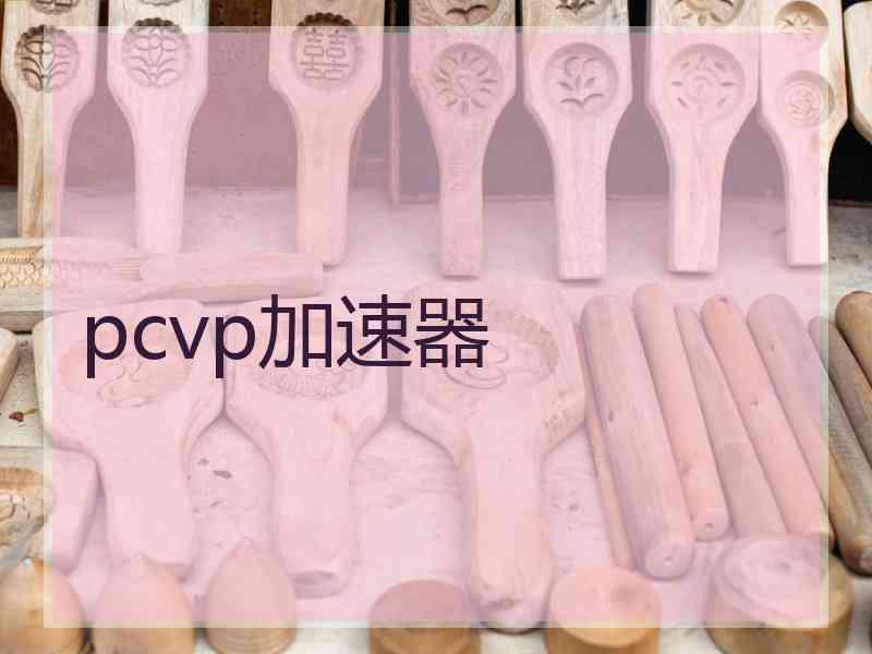 pcvp加速器