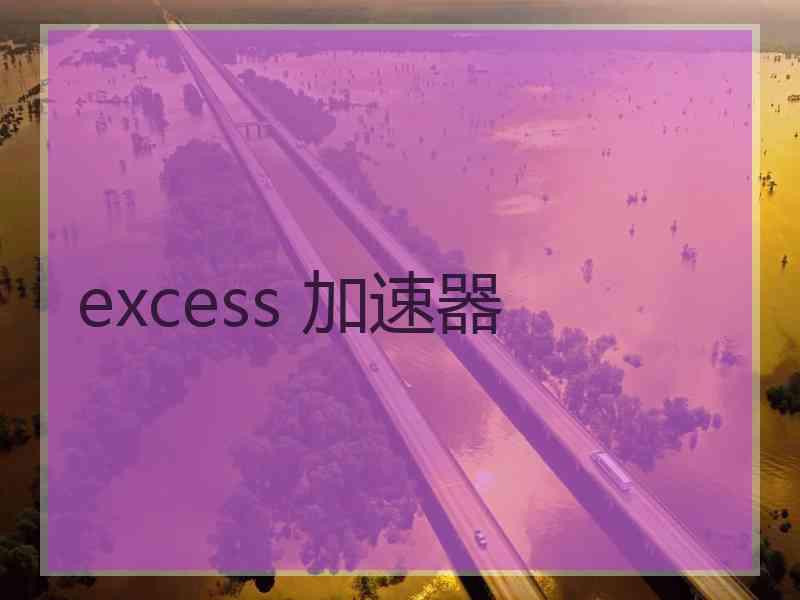 excess 加速器