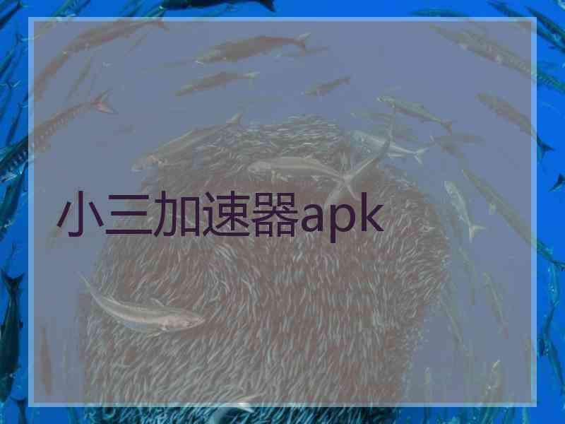 小三加速器apk